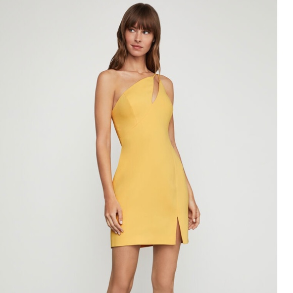 bcbg strappy cutout mini dress